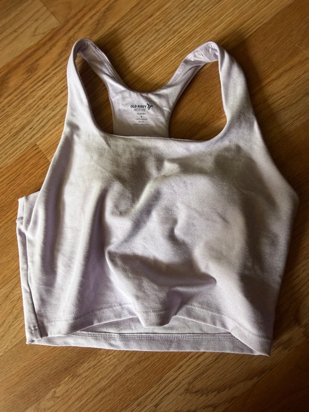 Old Navy Active Women's Lavender Racerback Sports Bra